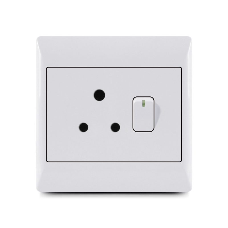 South Africa switch,1 lever switch+16Asocket,switch socket