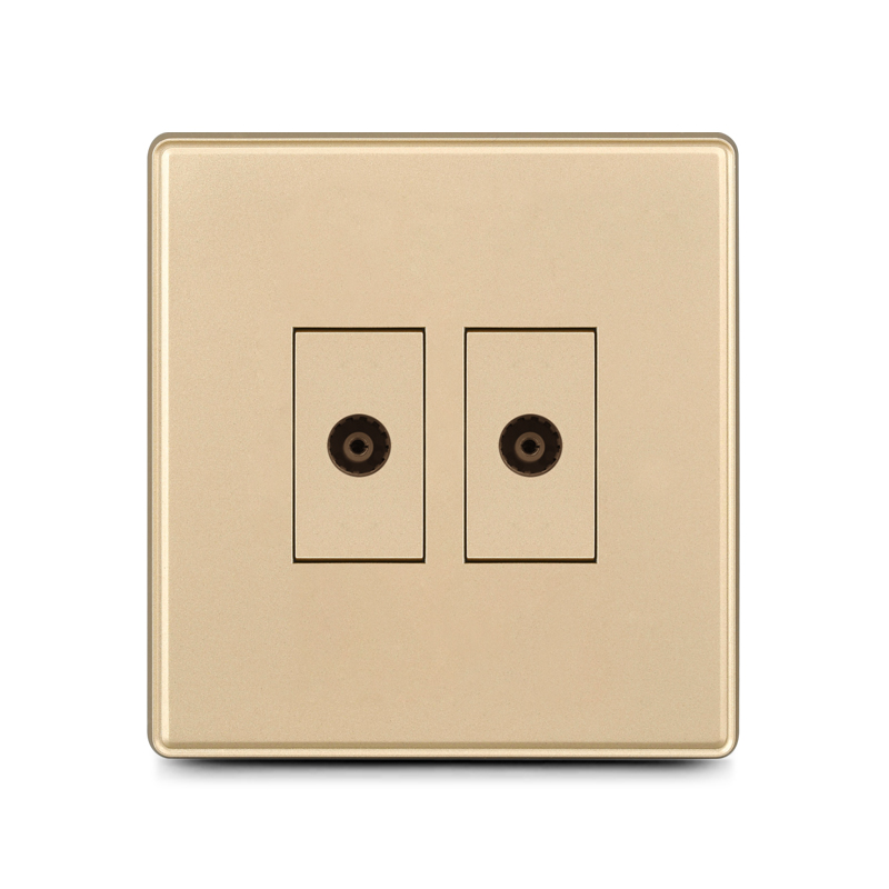 double TV socket